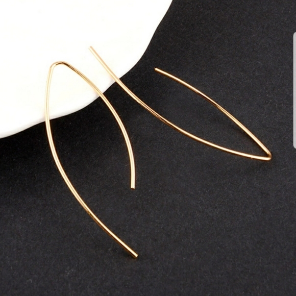 *Opal* Minimalist Earrings - Picture 3 of 3